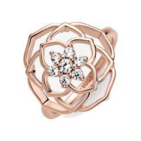 Anello Pandora Donna Pandora Timeless in Lega metallica Zirconia 189412C01-48 - 189412C01-52